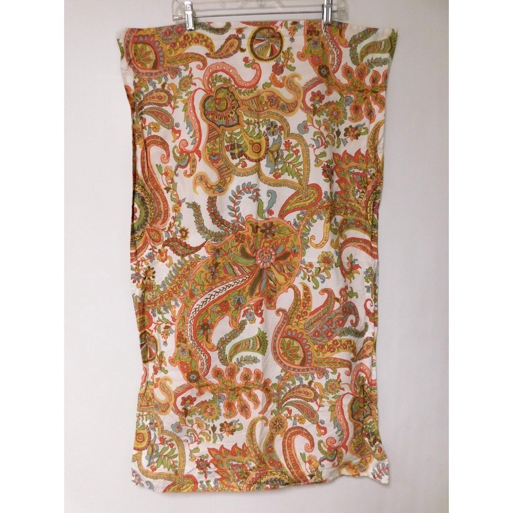 Pottery Barn Paisley King Pillow Sham 2014 23" x 40"